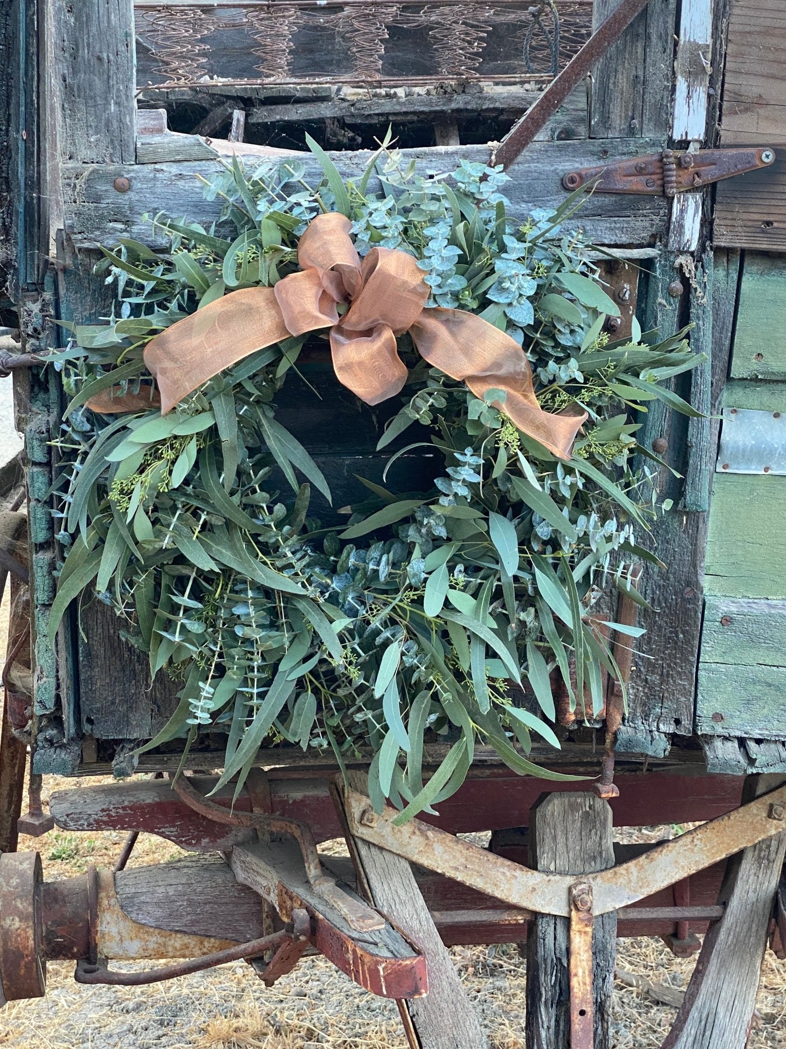 20 Eucalyptus Wreaths for Front Door, Green Wreath, Greenery Wreath,  Eucalyptus